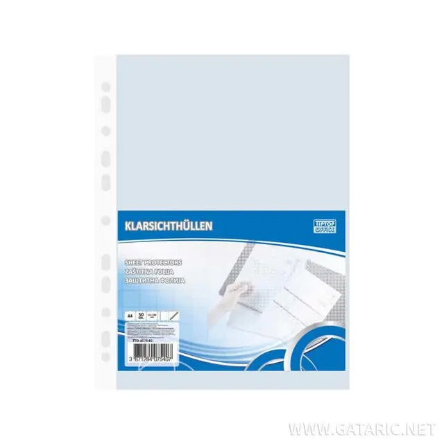Tto Copy Safe Pockets Economy A4 (100PCS) 407540 Clear