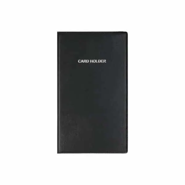 Tto Business Card Holder PP 120PCS Black 407769
