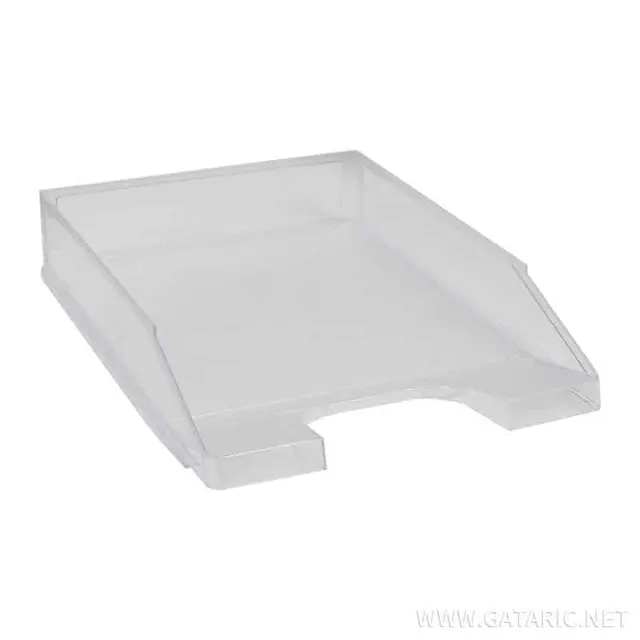 Tto Plastic Letter Tray A4 Transparent 409018