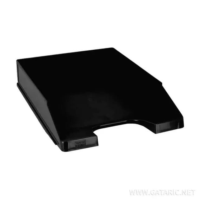 Tto Plastic Letter Tray A4 Black 409020