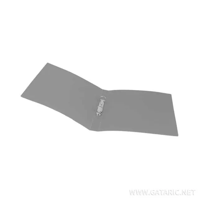 Tto Ring Binder 2 Rings A4 20mm Solid Grey 409308