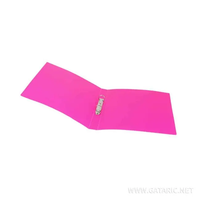 Tto Ring Binder 2 Rings A4 20mm Solid Pink 409315