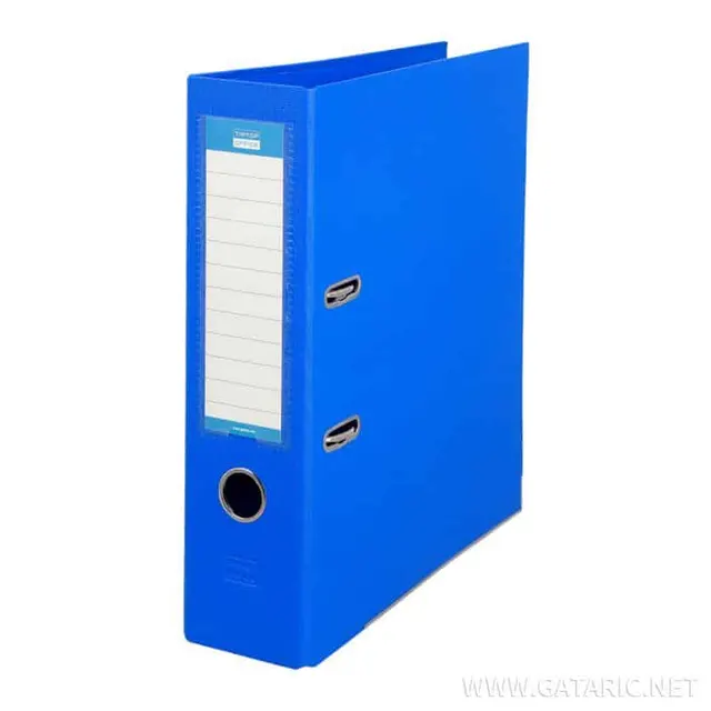 Tto Box File A4 Wide 8CM Blue 409401