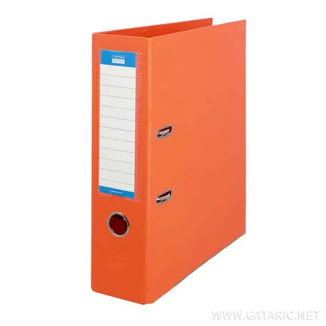 Tto Box File A4 Wide 8CM Orange 409408