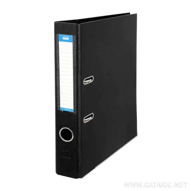 Tto Box File A4 Narrow 5CM Black 409410