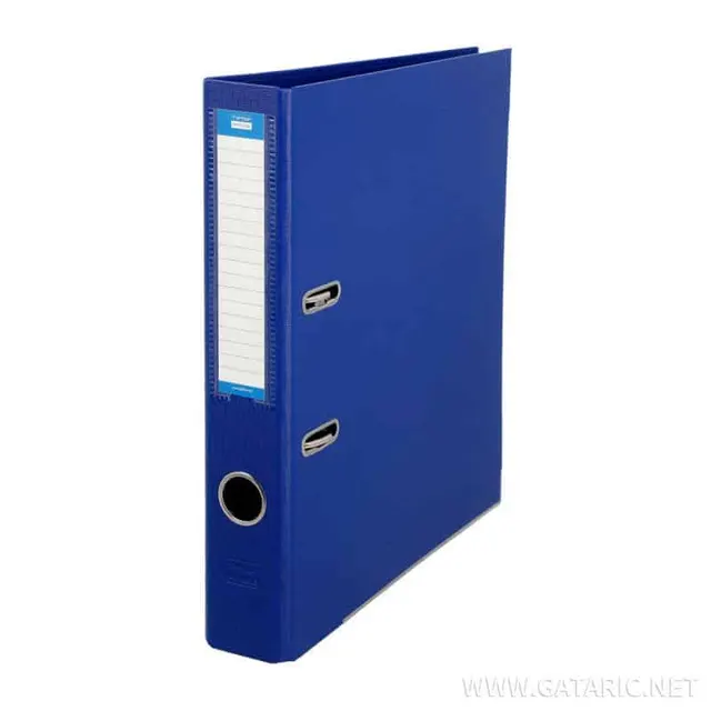 Tto Box File A4 Narrow 5CM Dark Blue 409411