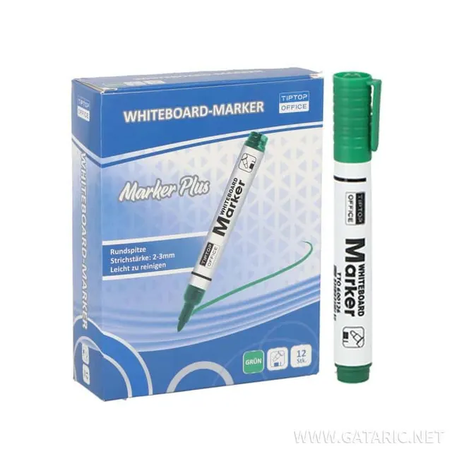 Tto Whiteboard Marker Plus Green 600126
