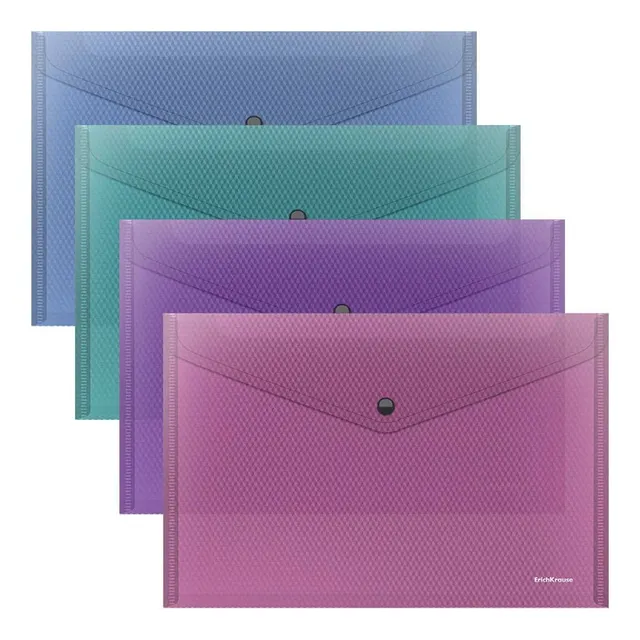 Erichkrause Envelope (Bag) Glossy Vivid Semitransparent Ass. Colors 50314