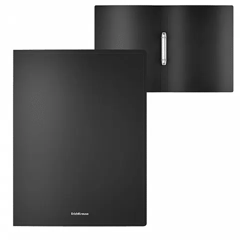 Erichkrause Ring Binder Classic 2 Rings 24mm A4 Black 42964
