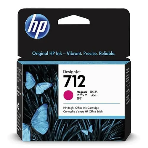 HP Ink Cartridge 712 Magenta 29ML 3ED68A