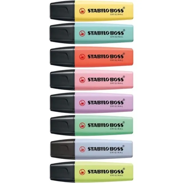 Stabilo Boss Hi-Lite (8PCS) Pastel Colour 70/8-3