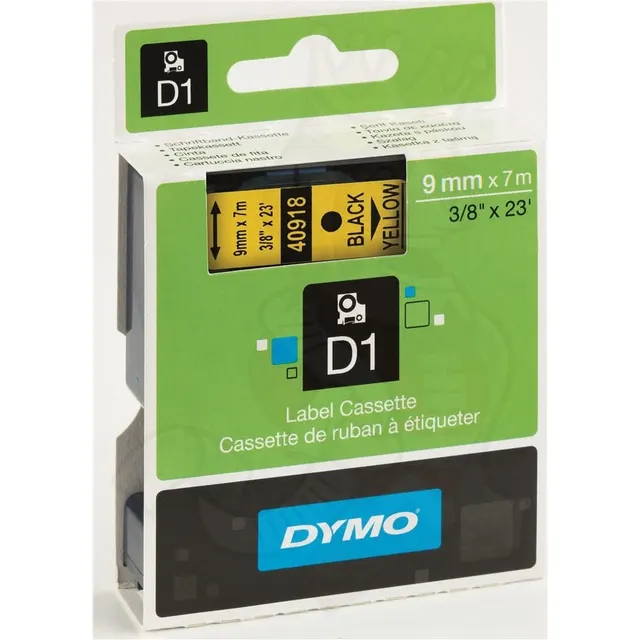 Dymo Tape 9MMX7M Bky 40918