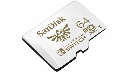 SanDisk 64GB microSDXC Uhs-I Memory Card for Nintendo Switch