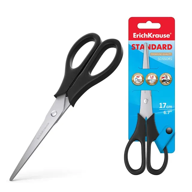 Erichkrause Easycut Scissor 17CM 14861