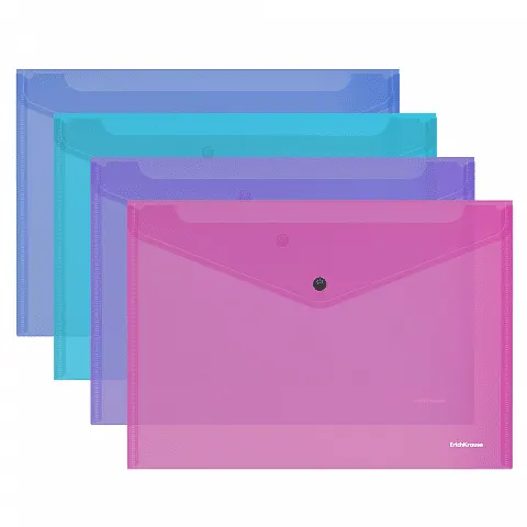 Erichkrause Envelope Folder Fizzy Vivid Semitransparent A4 47423