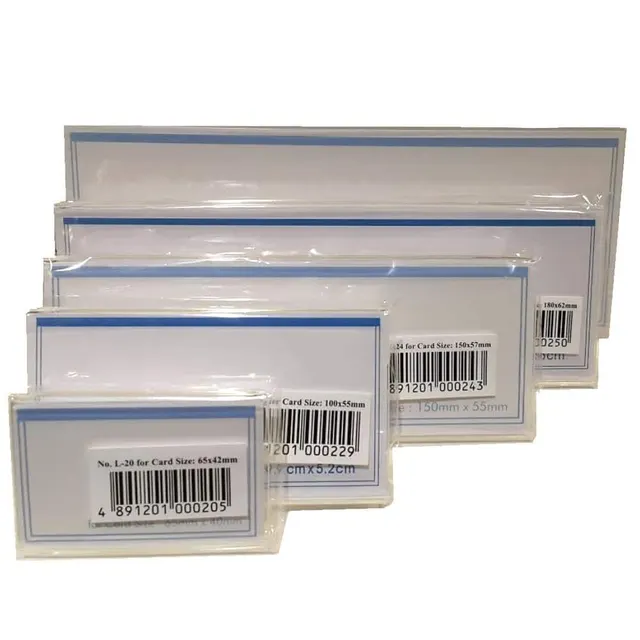 Acrylic V Shape Stand 180X62X2MM V-13