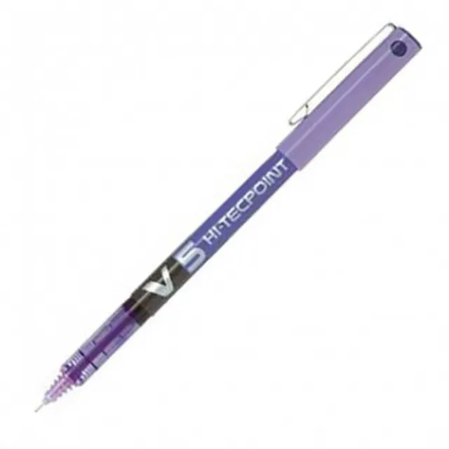 Pilot Pen V5 Hi-Tecpoint 0.5MM Violet BX-V5