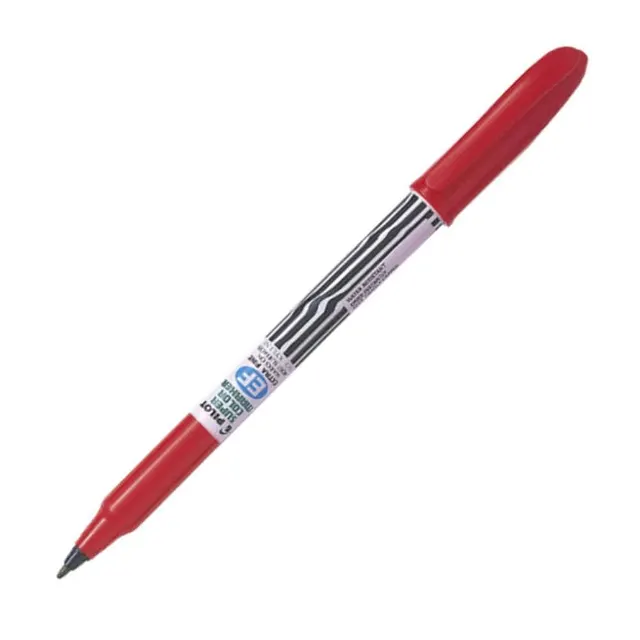 Pilot Marker Ef W/R Fine Red Scan-Ef-R
