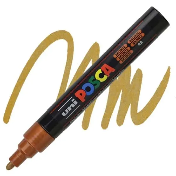 Posca Paint Marker Medium Bronze PC-5M