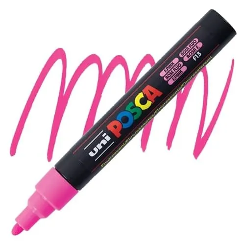 Posca Paint Marker Fluorescent Pink PC-5M