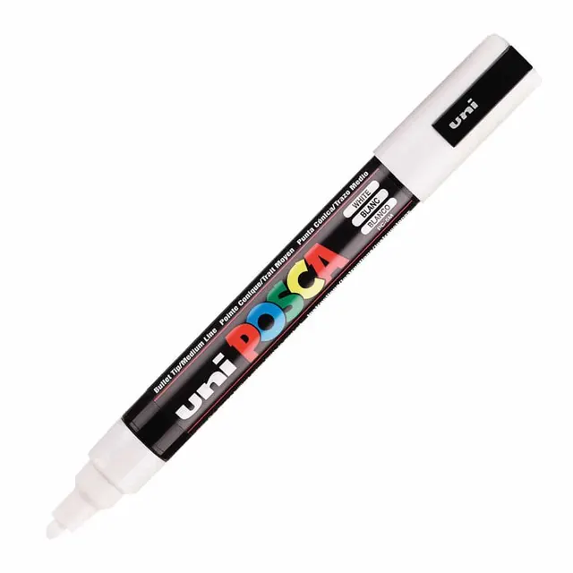 Posca Paint Marker Medium White PC-5M