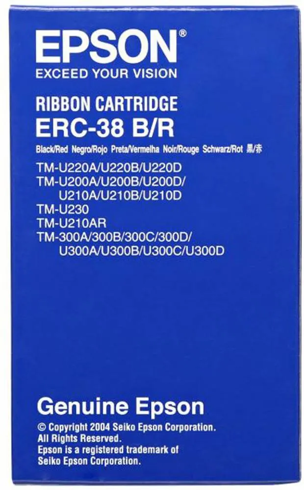 Epson Ribbon Erc 38/30/34 Black ( S015374 )