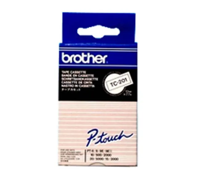 Brother Tape 12MM B/W TC-201