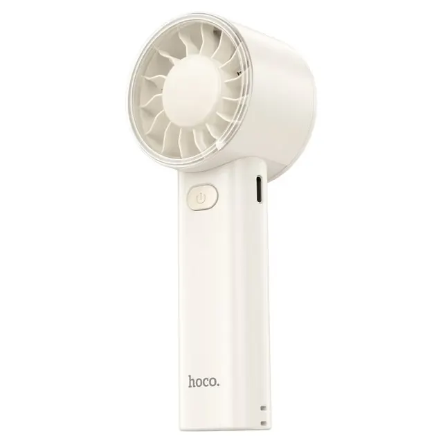 Hoco HX600 Mini Handheld Fan White
