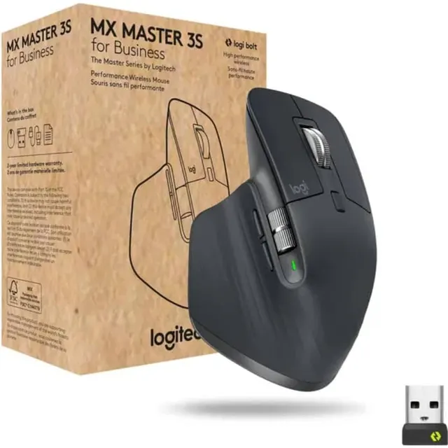 Logitech Mouse MX Master 3S Graphite Business (910-006582)