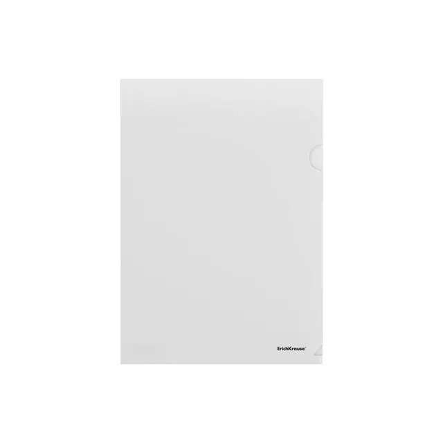 Erichkrause PVC Glossy Clear A4 L-Shape 12 pcs N.59113