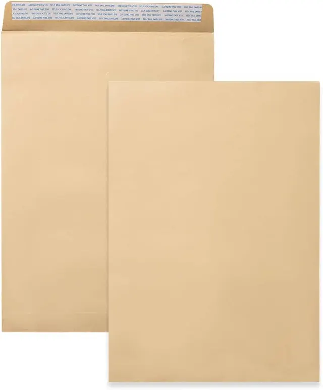 Brown Envelopes 458X324 50 pcs 9K1318P