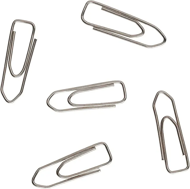 Tto Paper Clips 25MM Pointed Edge (100PCS) 404841
