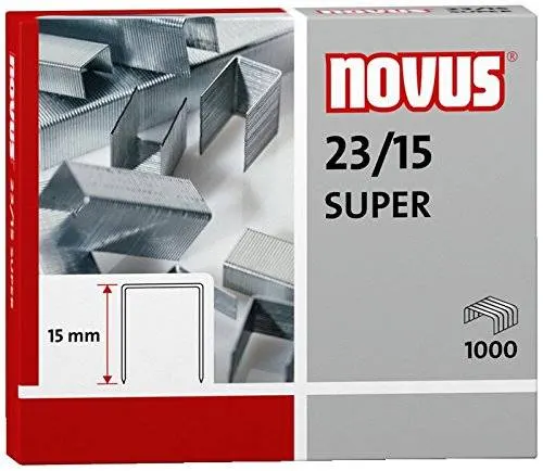 Novus Staples 23/15 (1000) Super