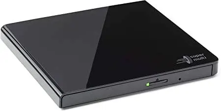 Hitachi-Lg DVD-RW Re-Writer External/Ultra Slim/Usb/Black