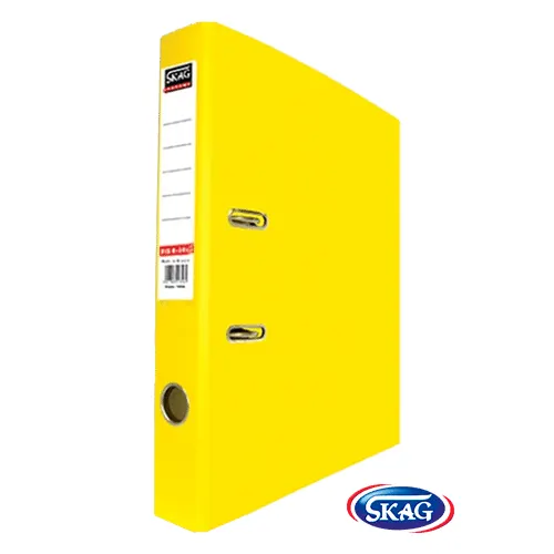 Skag Premium Box File F/C PVC 4CM Yellow 4/34