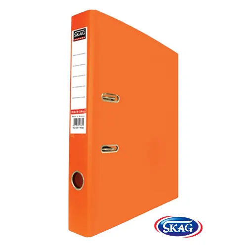 Skag Premium Box File F/C PVC 4CM Orange 4/34
