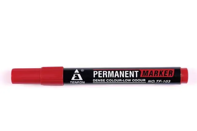 B/R Tenfon Marker Permanent Black BR00162