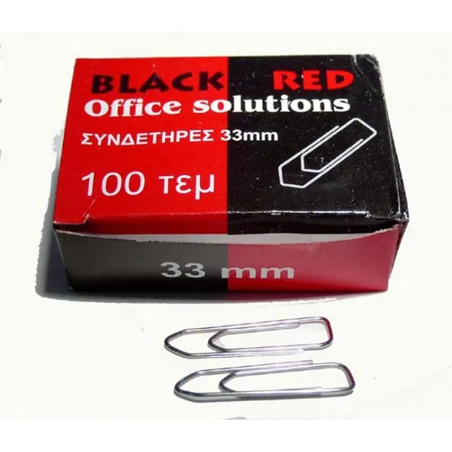 B/R / Foska Paper Clips 33MM BR41003