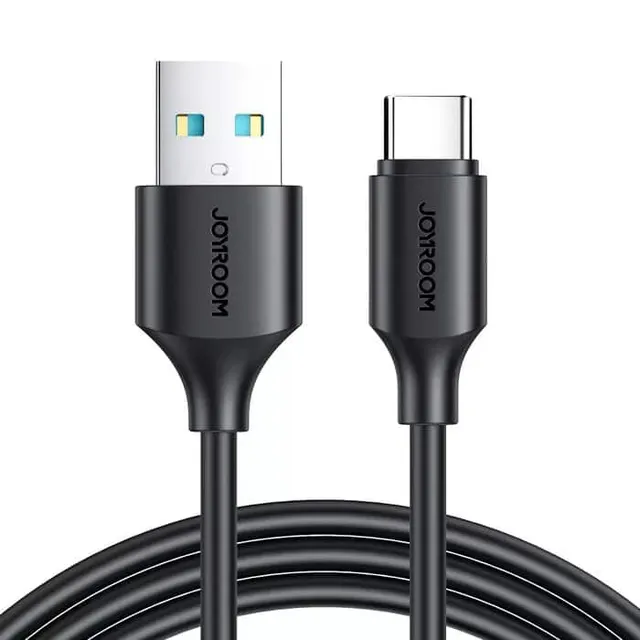 Joyroom Charging Cable USB to USB Type C 3A 1M Black S-A9