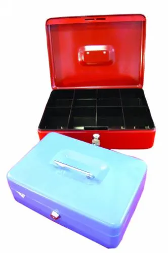 B/R Cash Box Holder 8" Red BR00114