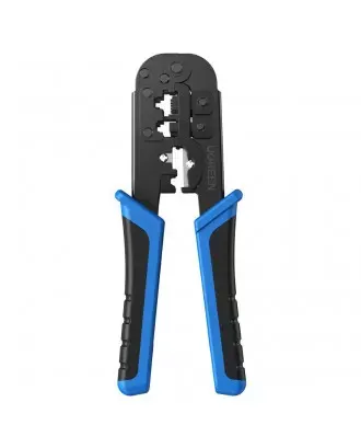Ugreen cable plug crimper for internet cables Ethernet RJ45 8P8C RJ11 6P2C blue (20102)