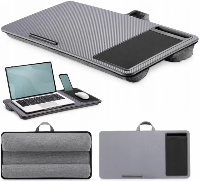Digitus Notebook Desk/Workstation with Mousepad & Phone Pocket DA-90441