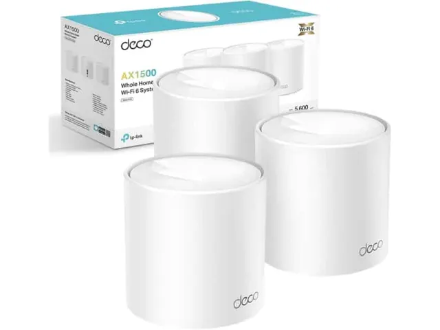 TP-Link Deco X10 AX1500 Whole Home Mesh Wi-Fi 6 System Dual Band 3 pcs