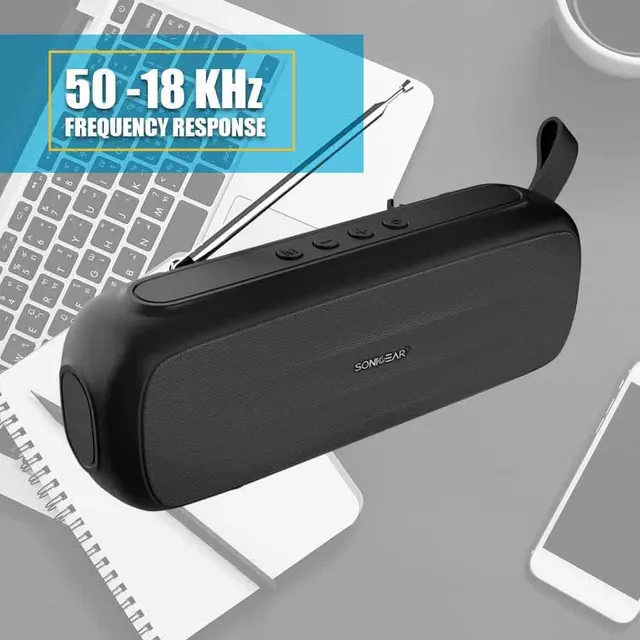 Sonicgear P8000 Bt/Fm/Usb/Sd Speaker Black 10 Watts