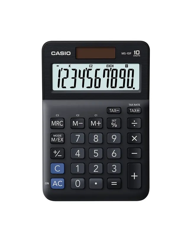 Casio Calculator 10 Digit MS-10F