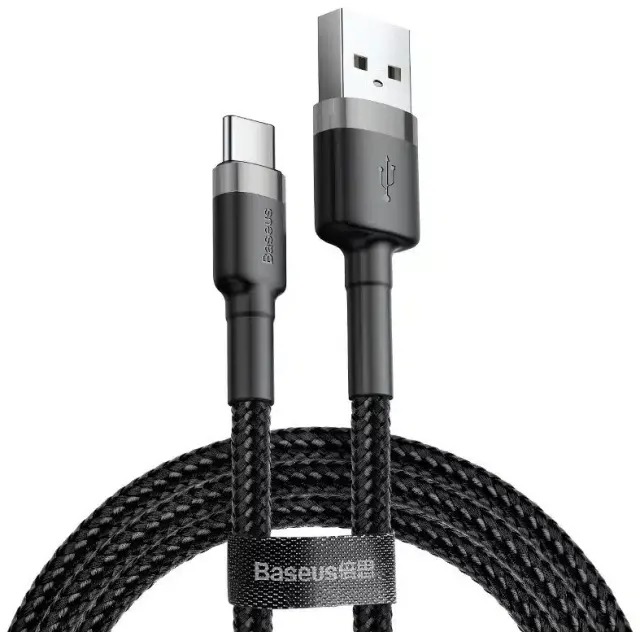 Baseus Cafule USB to Usb-C 3M Black CATKLF-UG1