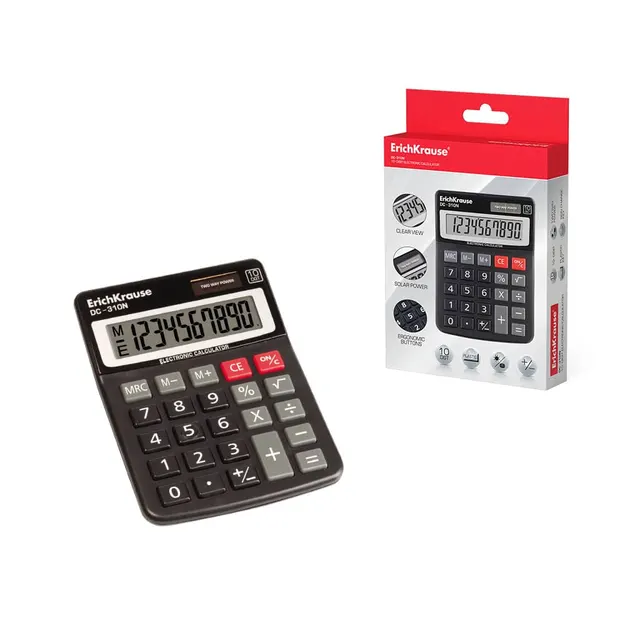 Erichkrause Desk Electronic Calculator 10-DIGITS DC-310N 50310