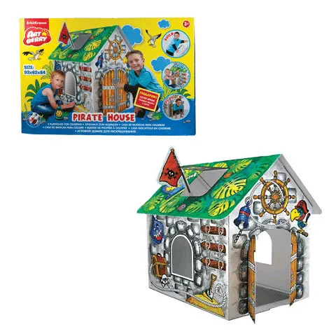Erichkrause Artberry Playhouse for Coloring Pirate House 39231
