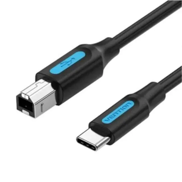 Vention USB 2.0 Usb-C to Usb-B Printer Cable 2M A-B M/M Cqubh