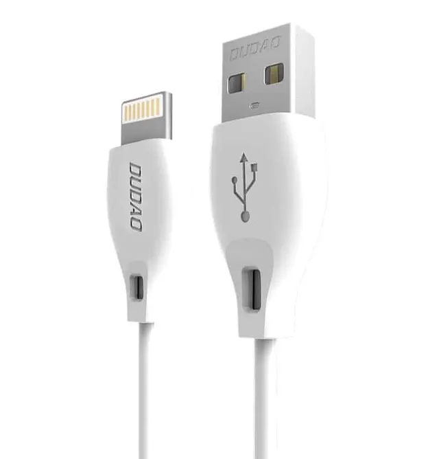 Dudao Cable USB to Lightning Cable 1M White (L4L 1M White)